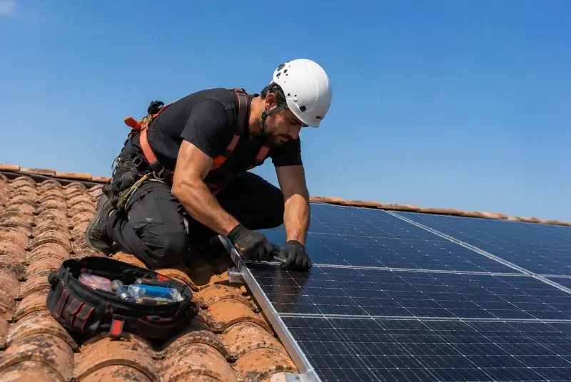 Maintenance et monitoring de panneaux solaires à Sixt-Fer-à-Cheval